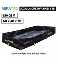 Mipatex Azolla Bed 450 GSM 6ft x 4ft x 1ft (Black)